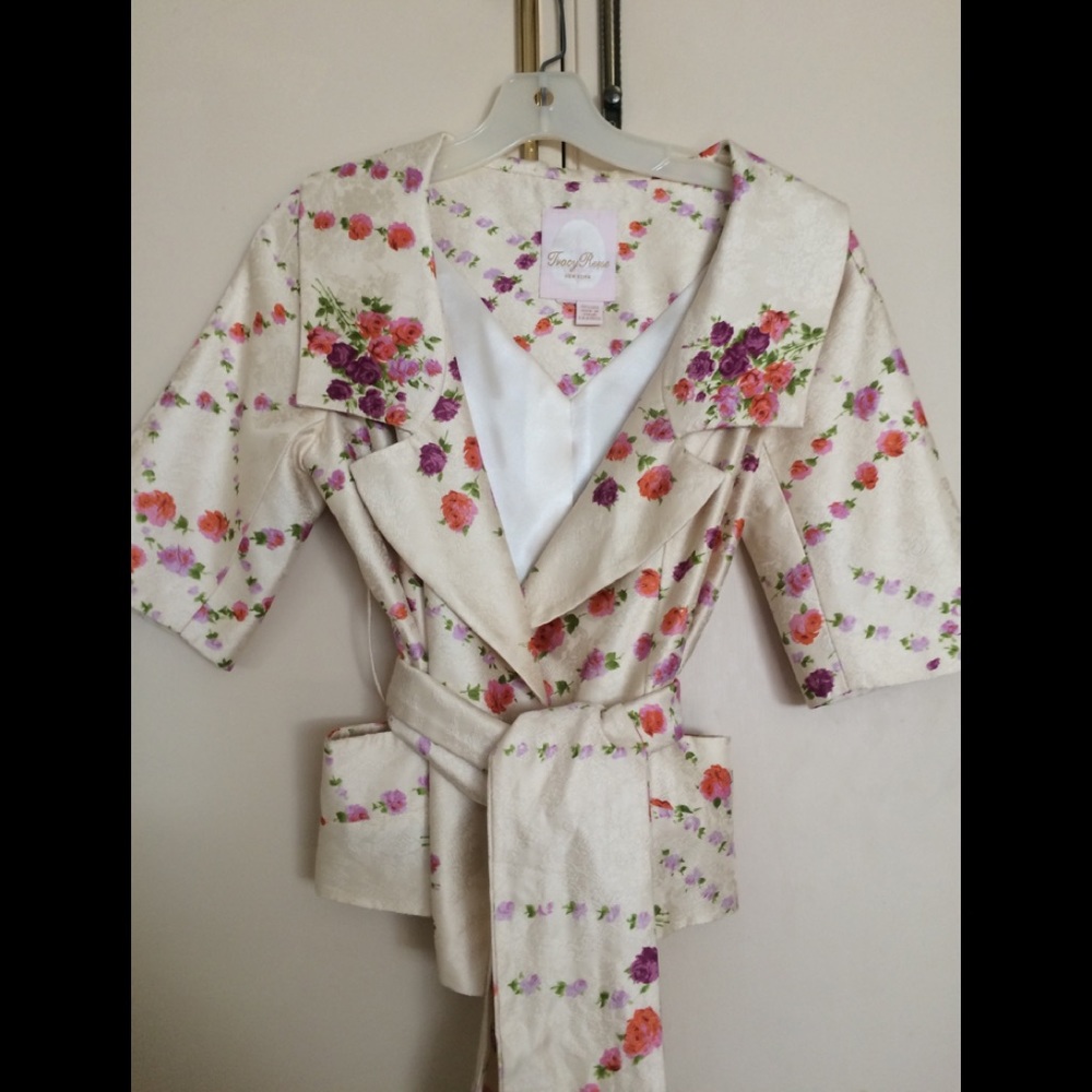 Tracy Reese “Plenty” - 100% Silk Jacket